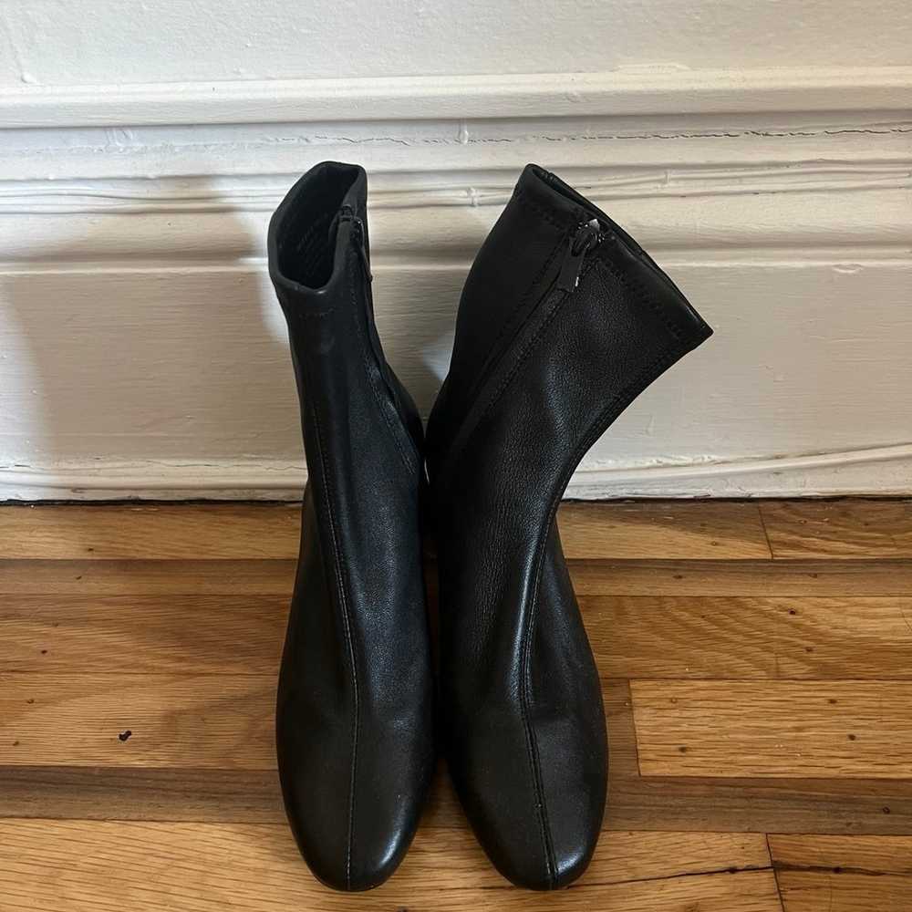 & Other Stories Black Leather Ankle Boots size 37 - image 1
