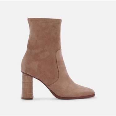 Dolce Vita Taupe Petya Bootie NEW Size 10 - image 1