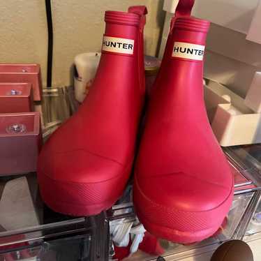 PINK Hunter boots