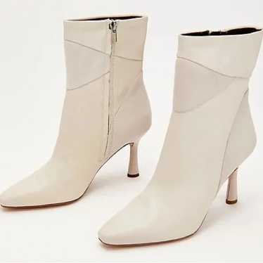 Franco Sarto Leather or Suede Heeled Boot - Milin… - image 1