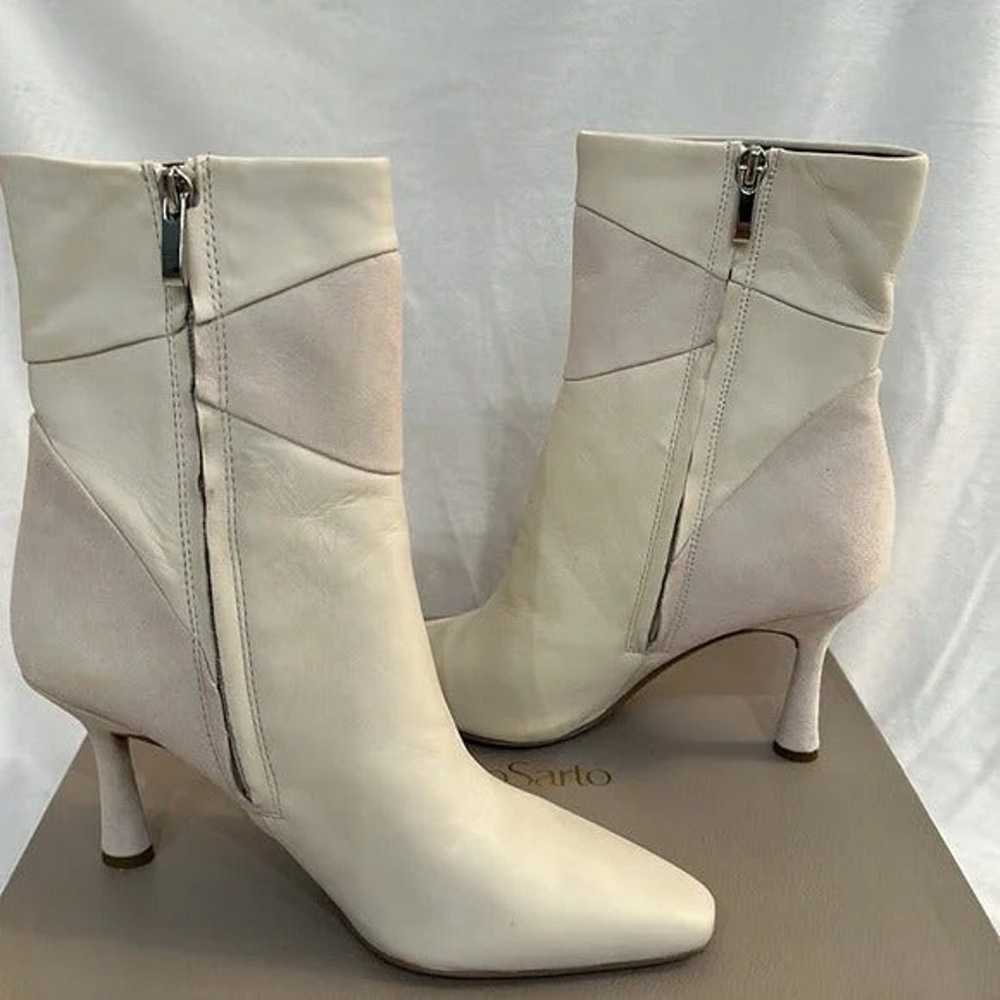 Franco Sarto Leather or Suede Heeled Boot - Milin… - image 3