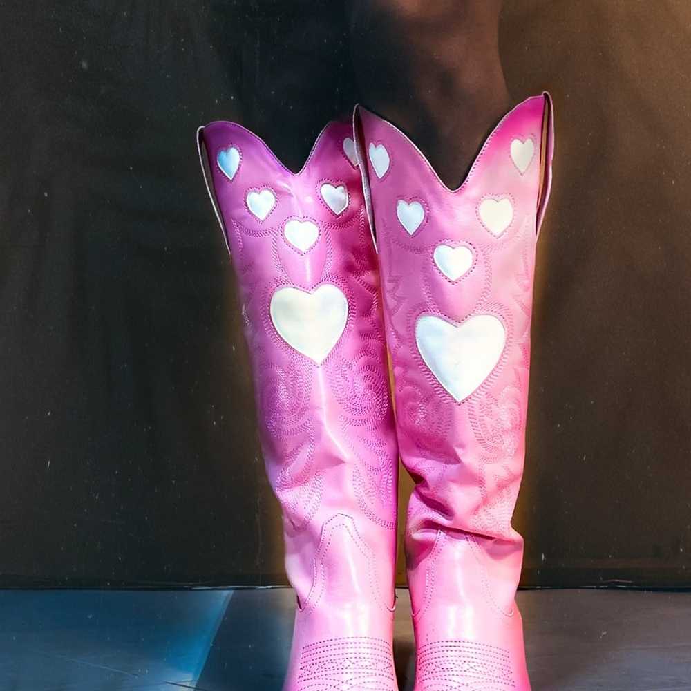 Pink Cowgirl Boots - image 2