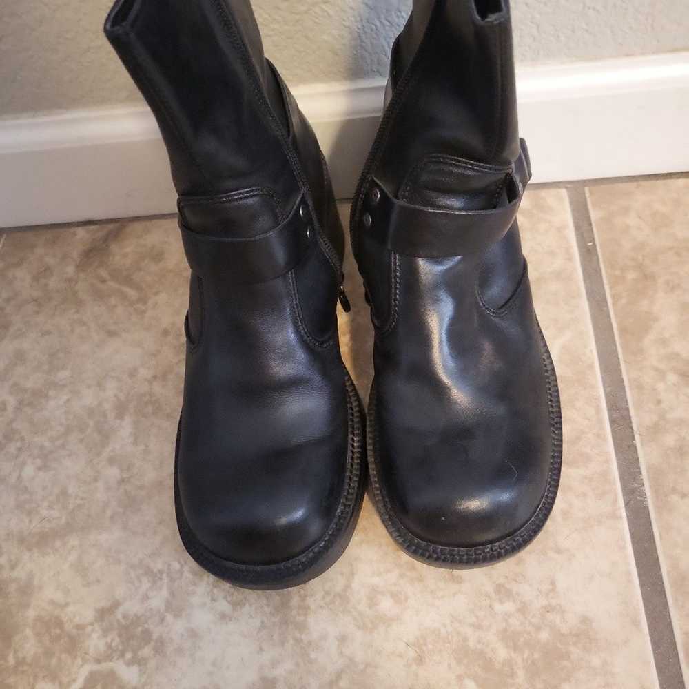 Vintage Harley Davidson Motorcycle Boots - image 3