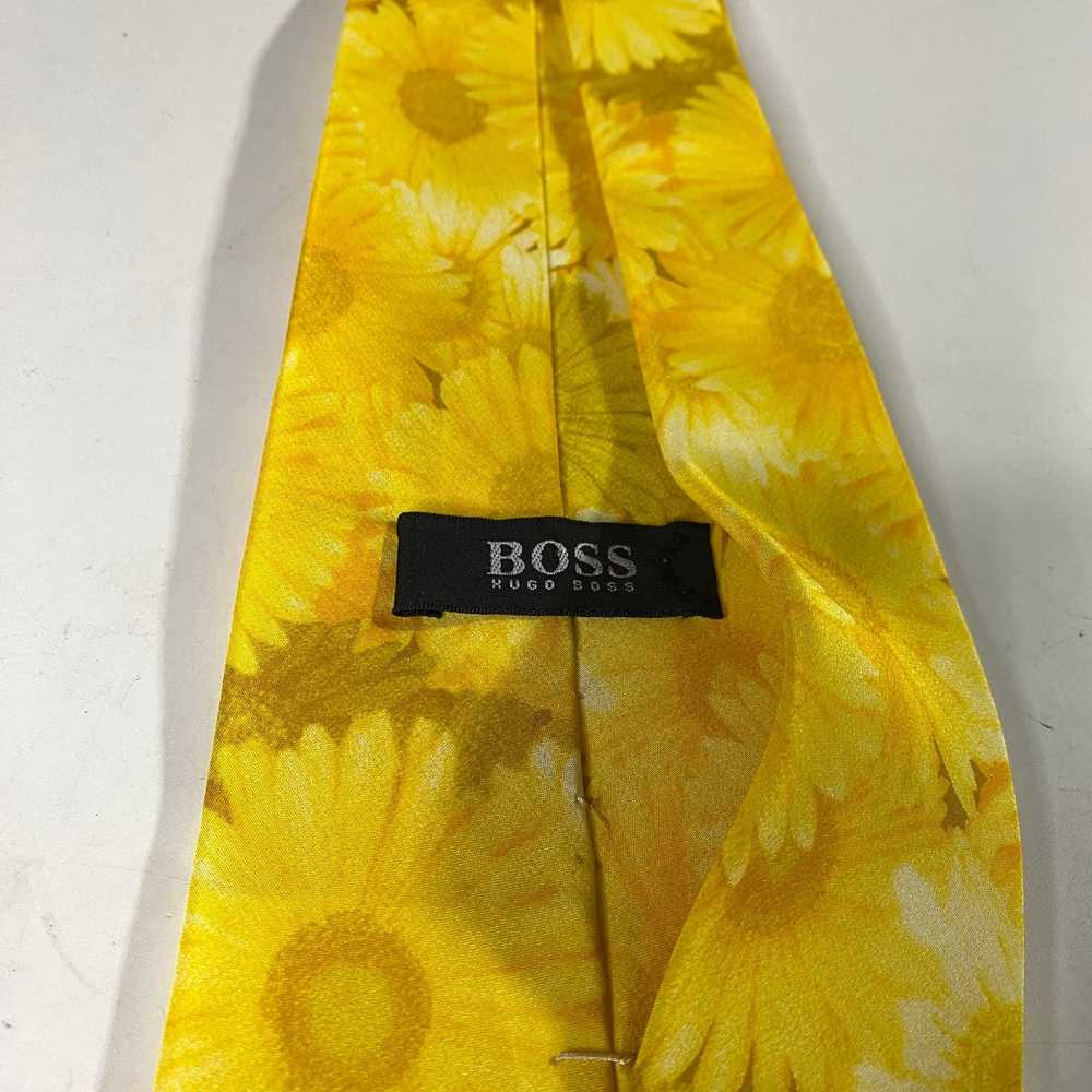 Hugo Boss Boss Hugo Boss Sunflower Yellow Tie - image 3