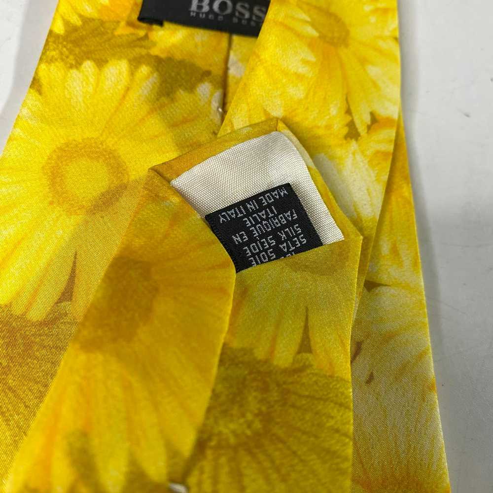 Hugo Boss Boss Hugo Boss Sunflower Yellow Tie - image 4