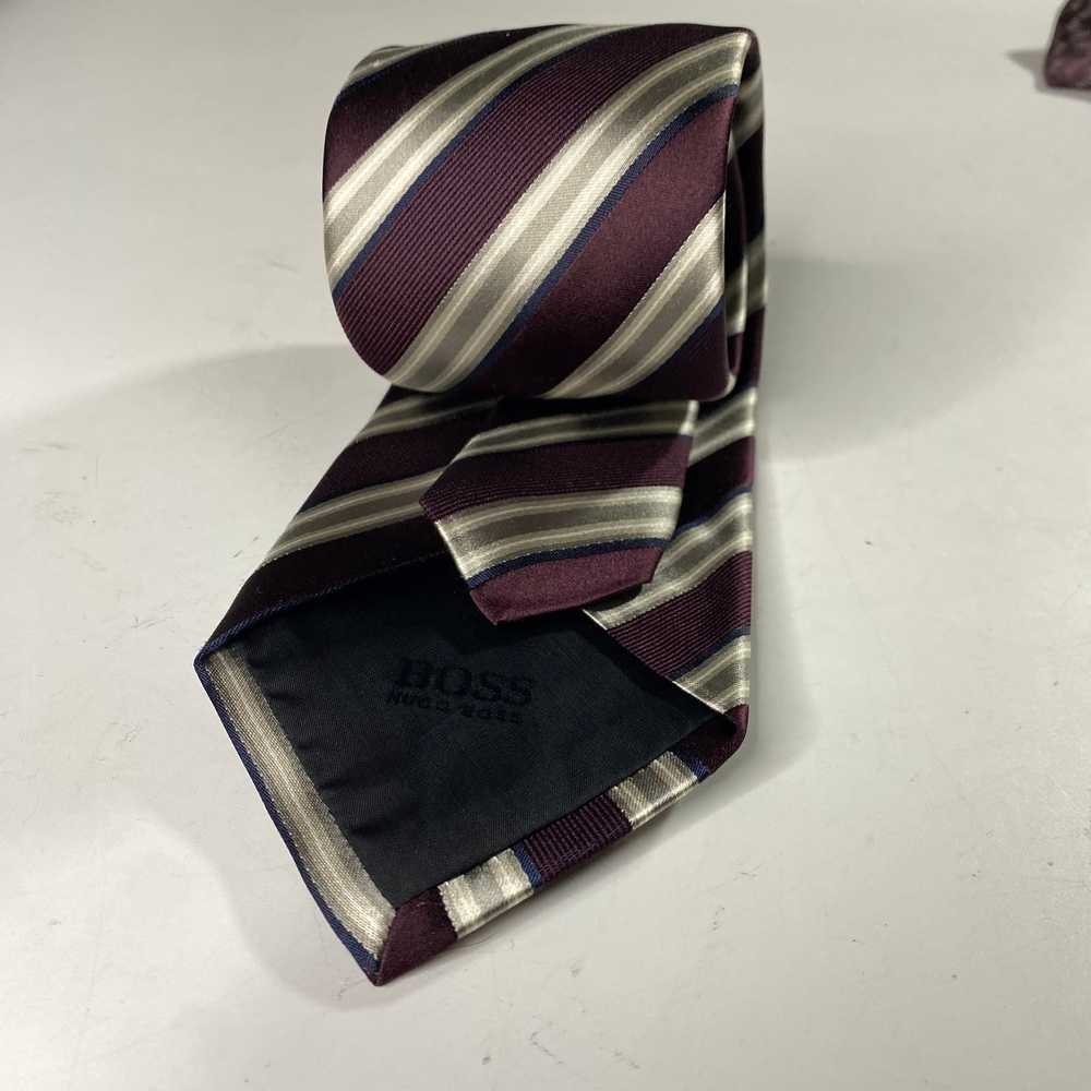 Hugo Boss Boss Hugo Boss Striped Tie Silk - image 2