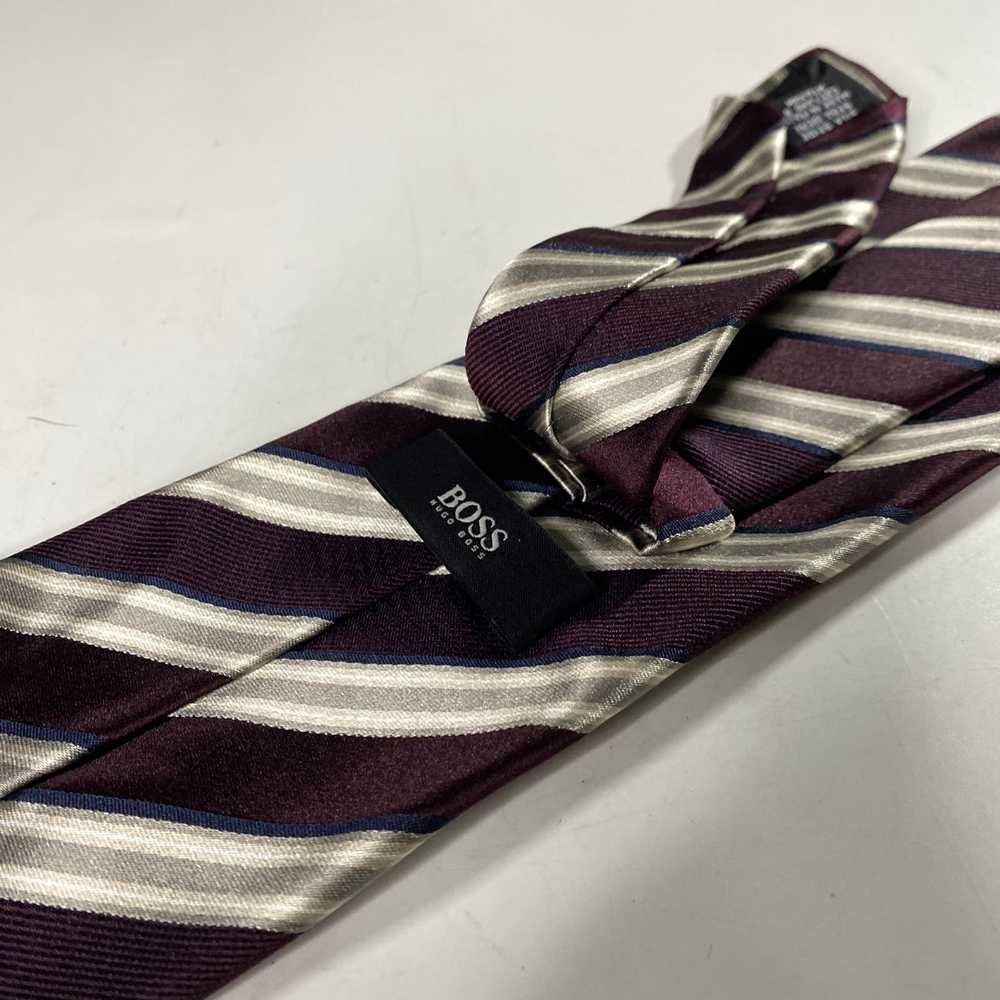 Hugo Boss Boss Hugo Boss Striped Tie Silk - image 3