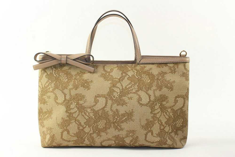 Valentino VALENTINO Lace Print 2way Bow Tote 2VAL… - image 1