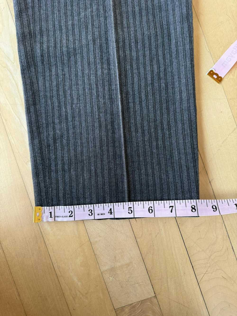 Visvim Visvim Wool / Linen Striped Single Pleat T… - image 8