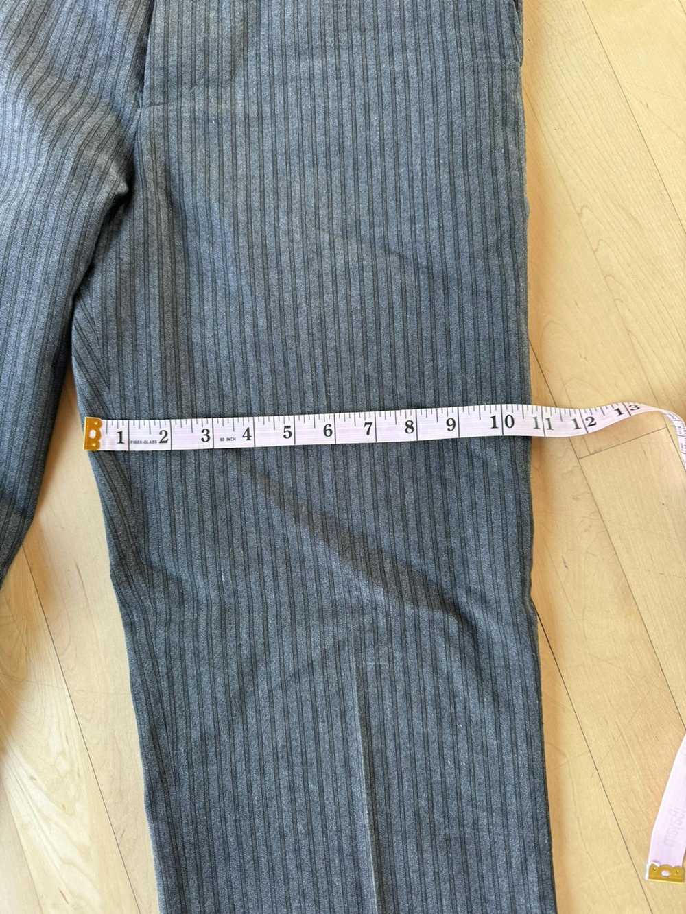 Visvim Visvim Wool / Linen Striped Single Pleat T… - image 9
