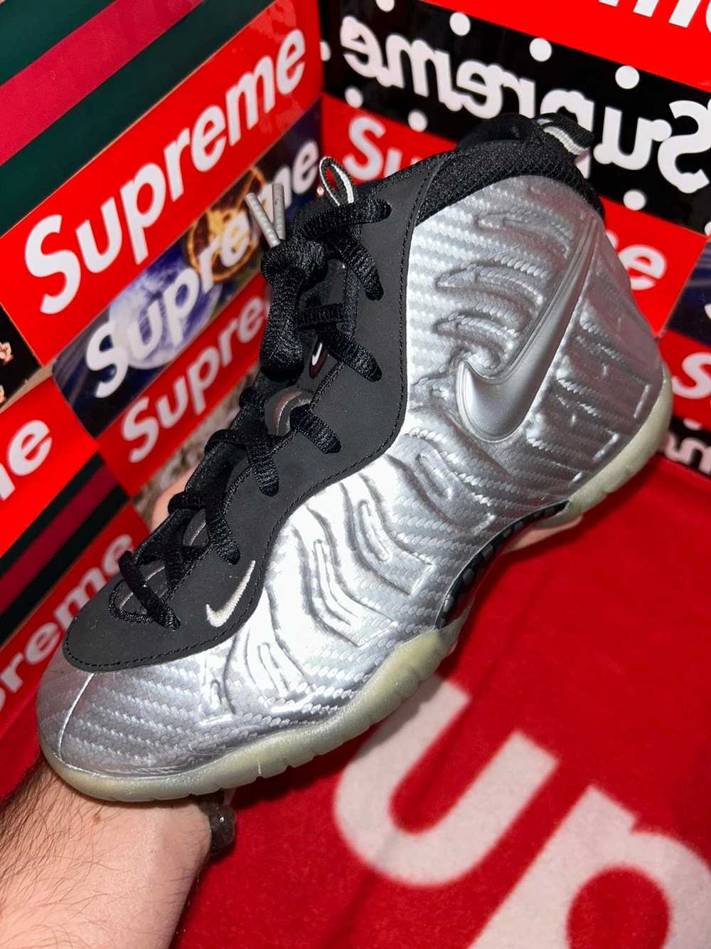 Nike NIKE SILVER SURFER 843755-007 FOAMPOSITE SIZ… - image 10