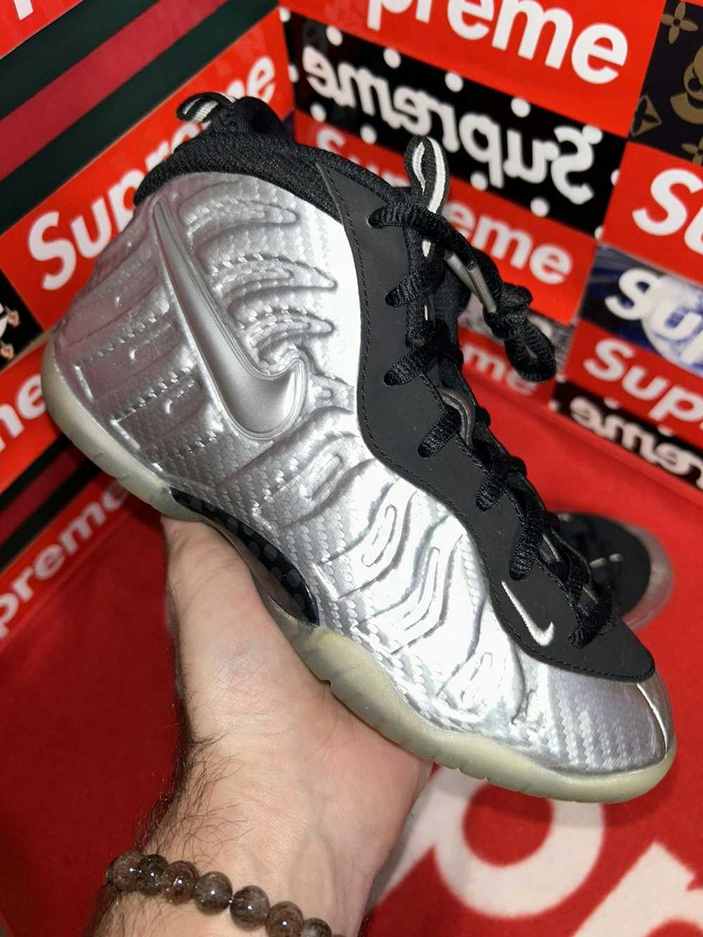 Nike NIKE SILVER SURFER 843755-007 FOAMPOSITE SIZ… - image 8