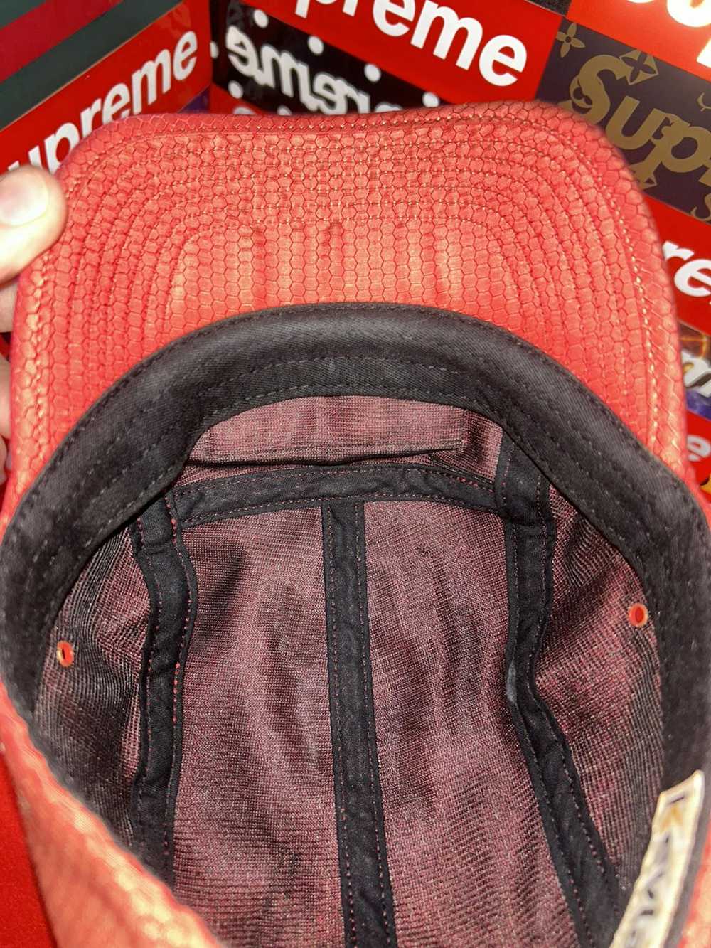 Supreme Supreme x Kevlar Camp Cap Red FW20 Hat - image 8