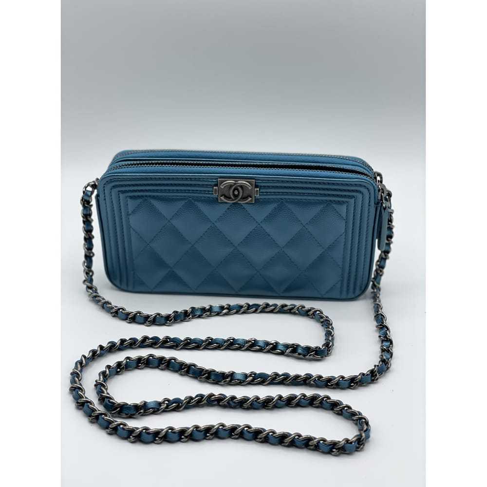 Chanel Wallet On Chain Boy leather crossbody bag - image 7