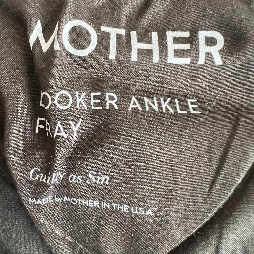 Mother Denim MOTHER Black Mid-Rise Skinny Leg Jea… - image 8