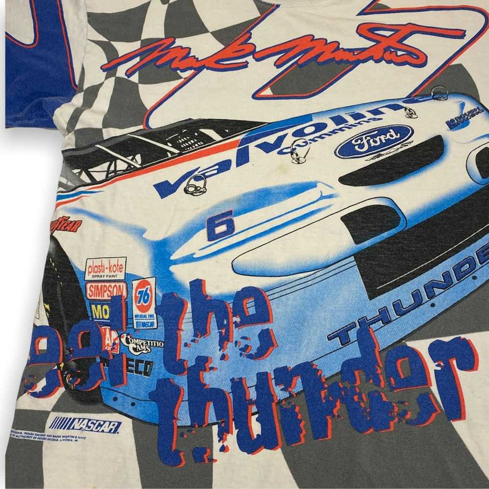 NASCAR × Streetwear × Vintage 90s NASCAR Mark Mar… - image 4