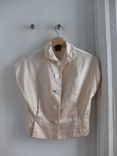 Louis Vuitton Vintage Louis Vuitton Pink Silk Top 