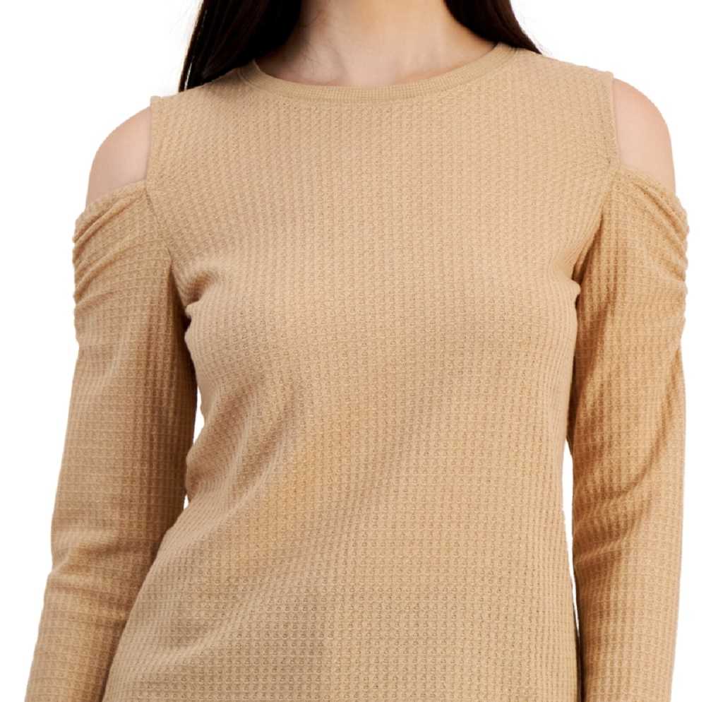Tommy Hilfiger Women's Waffled Cold Shoulder Shir… - image 2