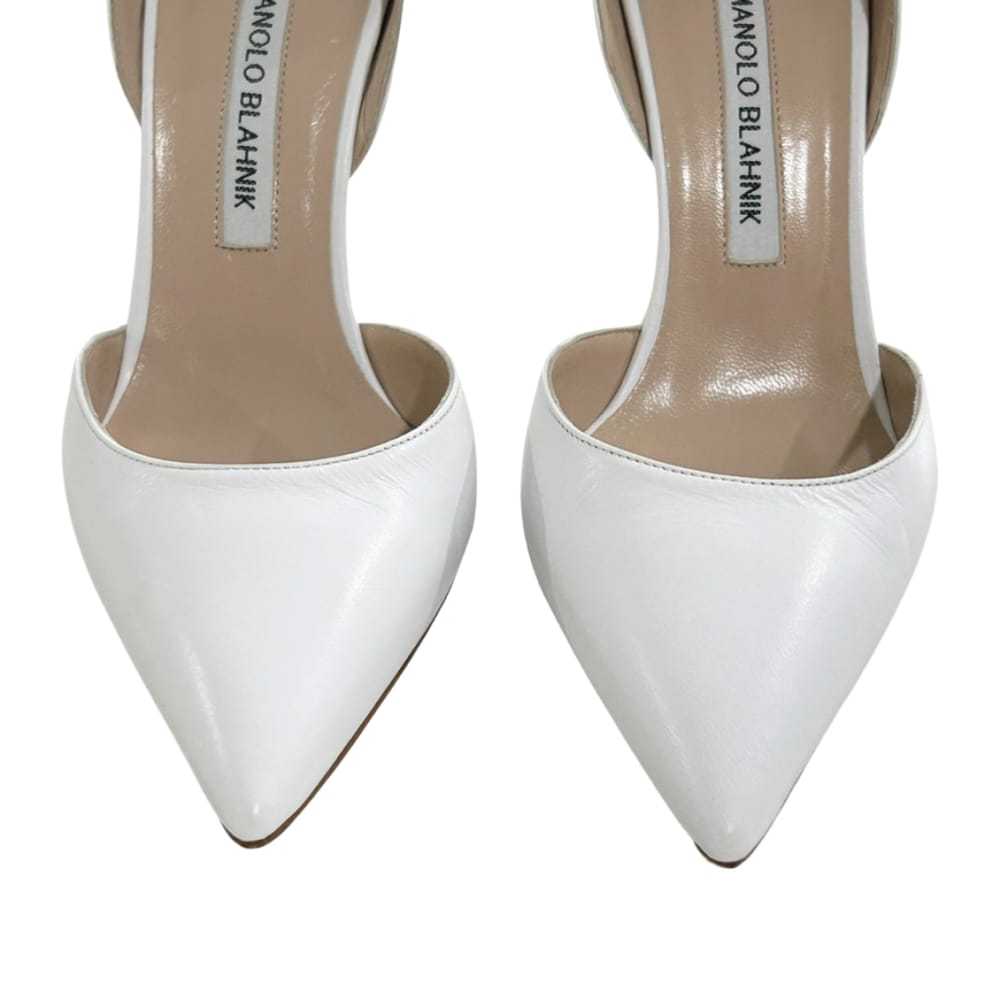 Manolo Blahnik Leather heels - image 2