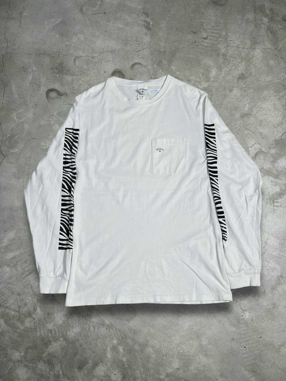 Noah × Streetwear Noah NYC White Zebra Pocket Lon… - image 1