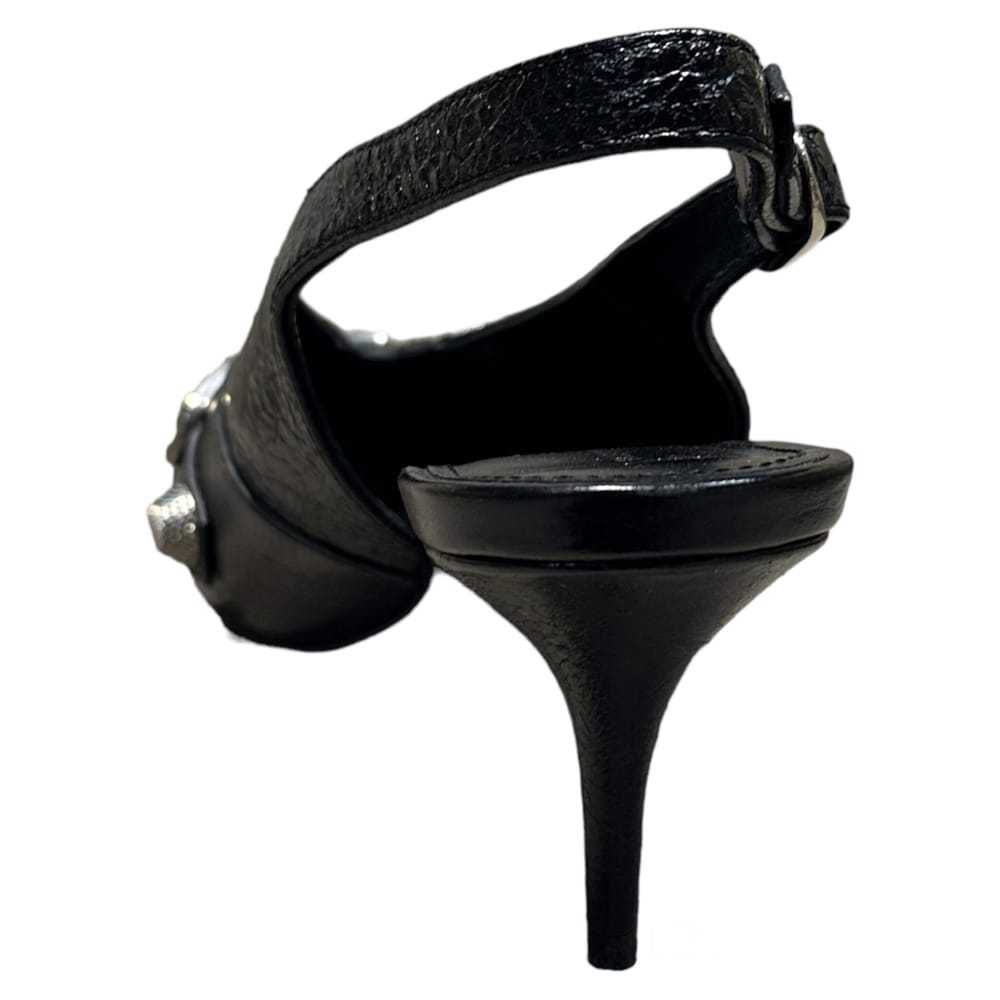 Balenciaga Cagole leather sandal - image 8