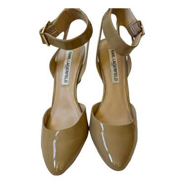 Karl Lagerfeld Patent leather heels