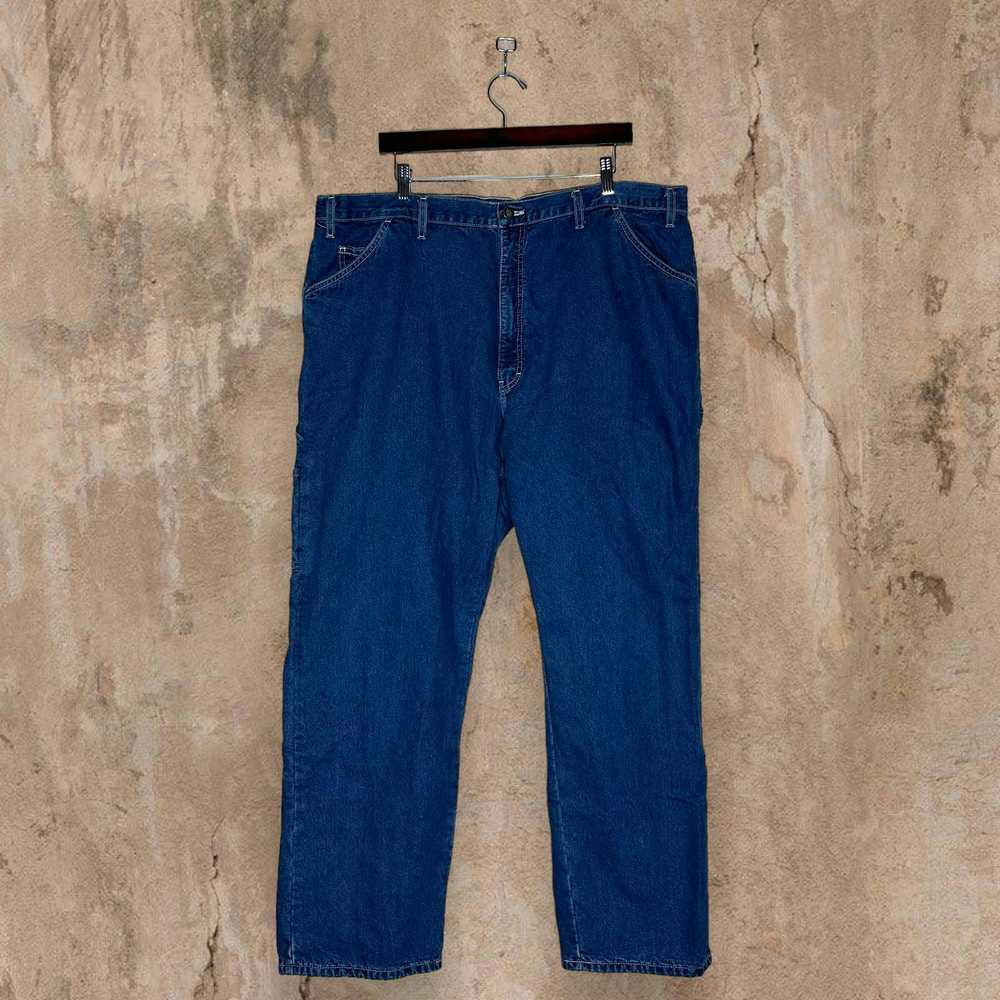Dickies × Streetwear × Vintage Dickies Flannel Li… - image 3