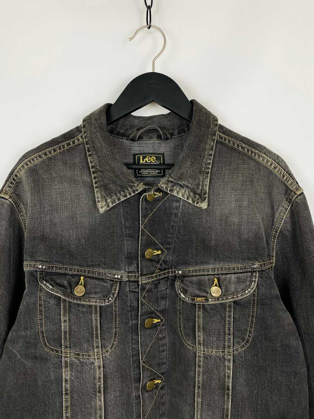 Denim Jacket × Lee × Vintage Vintage Lee Faded De… - image 2