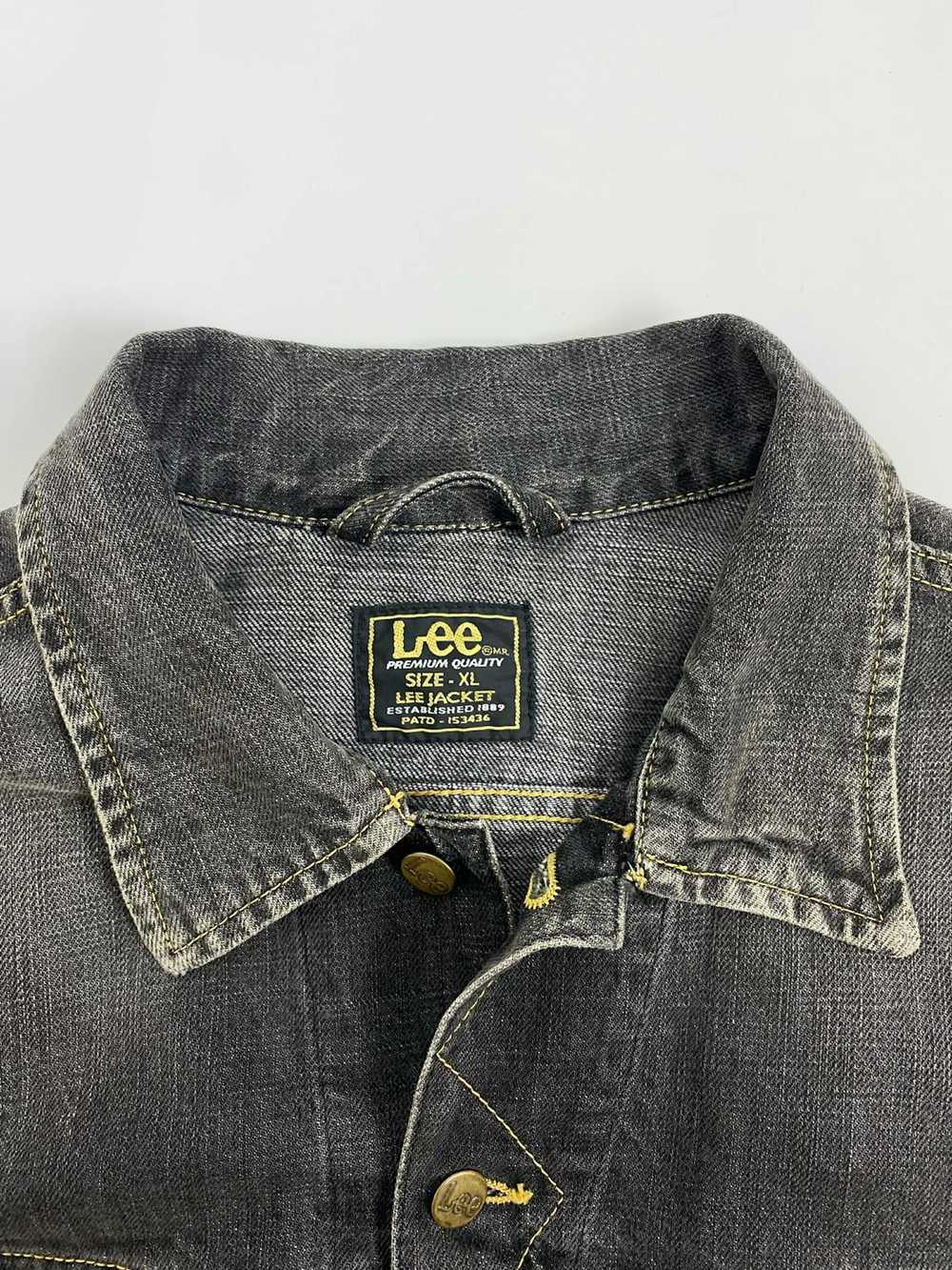 Denim Jacket × Lee × Vintage Vintage Lee Faded De… - image 4