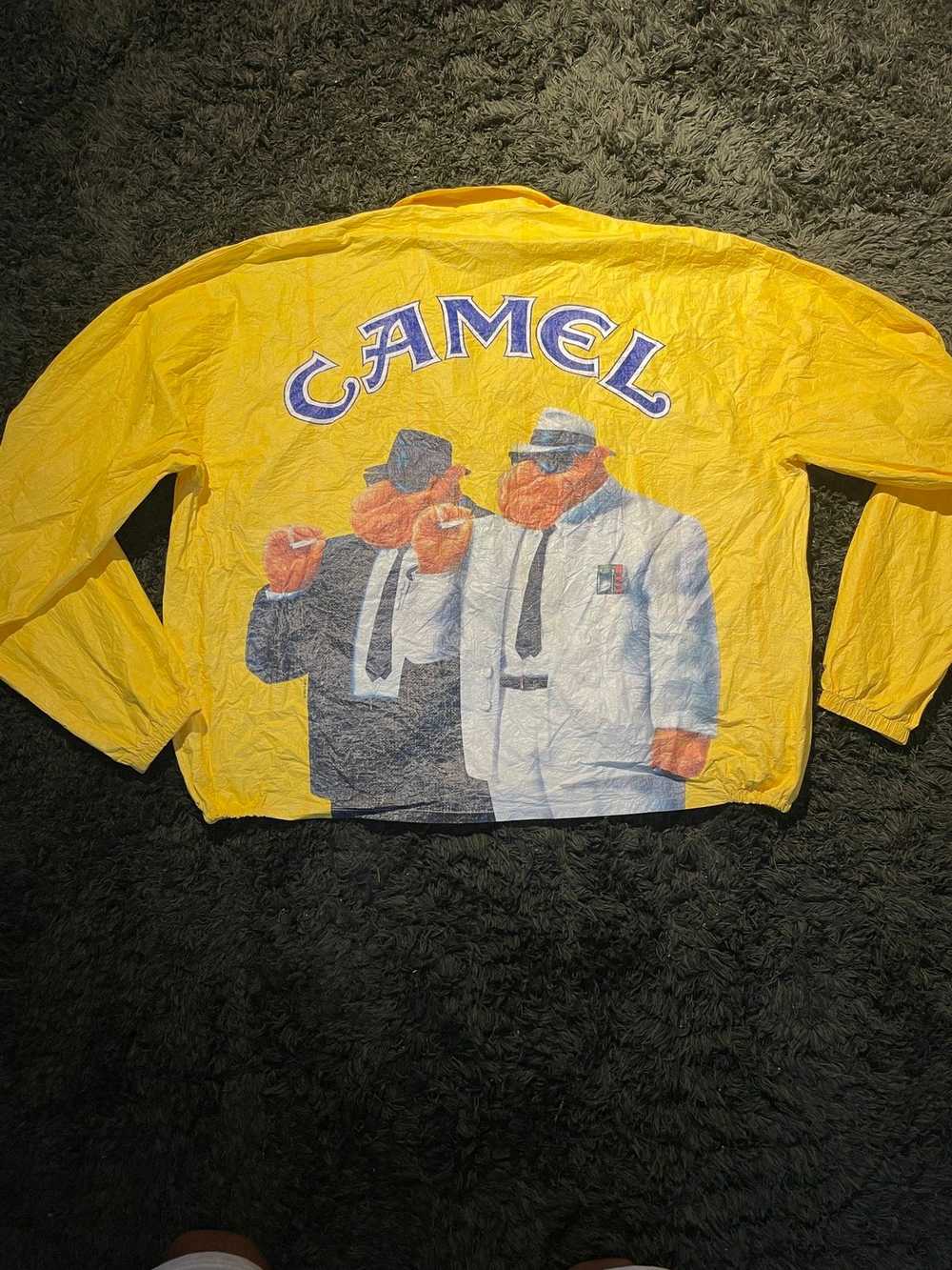 Rare × Streetwear × Vintage Yellow Camel Jacket - image 4