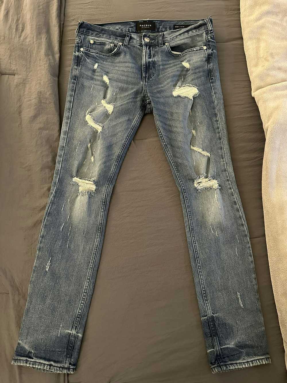 Pacsun Men’s Ripped Skinny Jeans - image 1