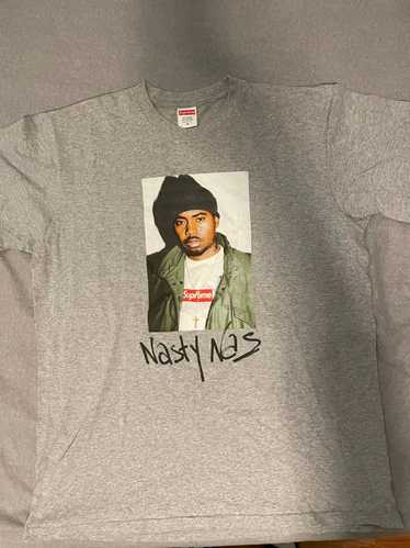 Supreme Supreme nasty nas tee Grey size M