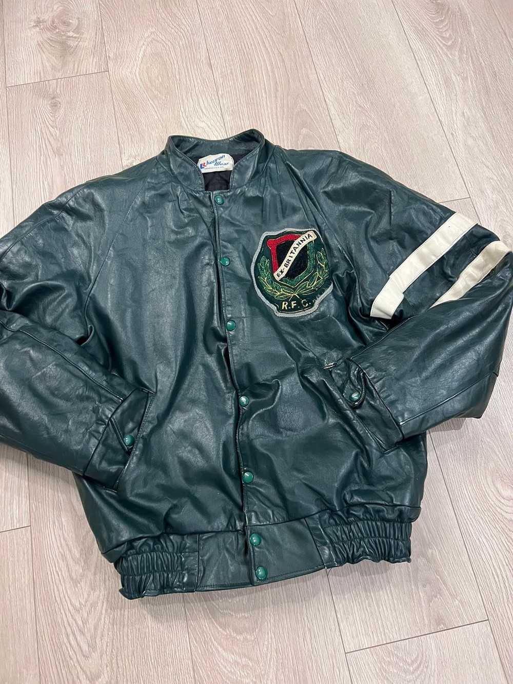 Leather Jacket × Made In Canada × Vintage Vintage… - image 1
