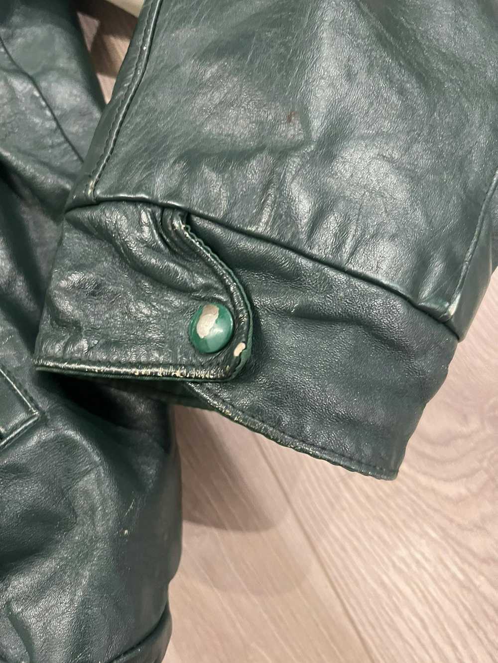Leather Jacket × Made In Canada × Vintage Vintage… - image 7