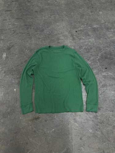 Streetwear × Vintage Vintage Y2K Green Thermal - image 1