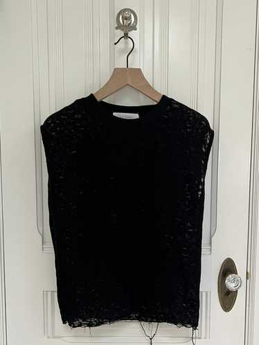 Iro IRO Jeans black sleeveless knitted top XS - image 1
