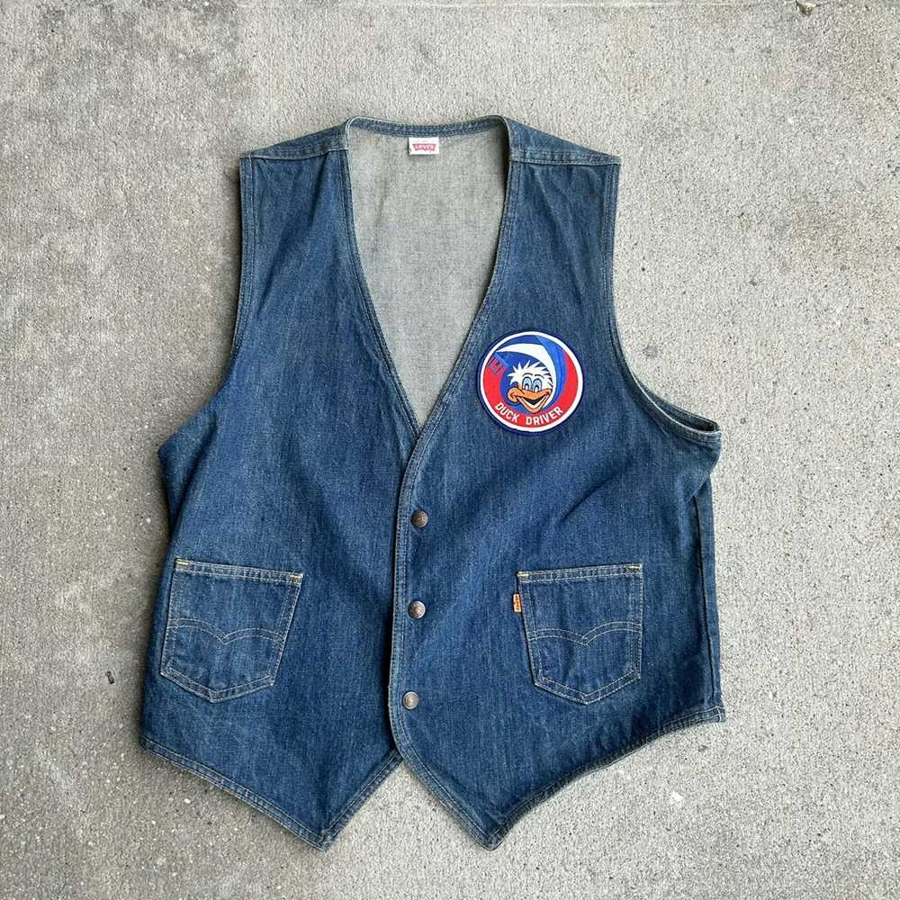 Levi's × Made In Usa × Vintage vintage 1970s oran… - image 1