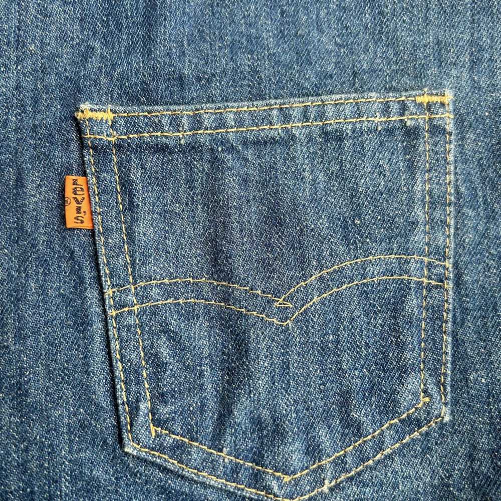 Levi's × Made In Usa × Vintage vintage 1970s oran… - image 4