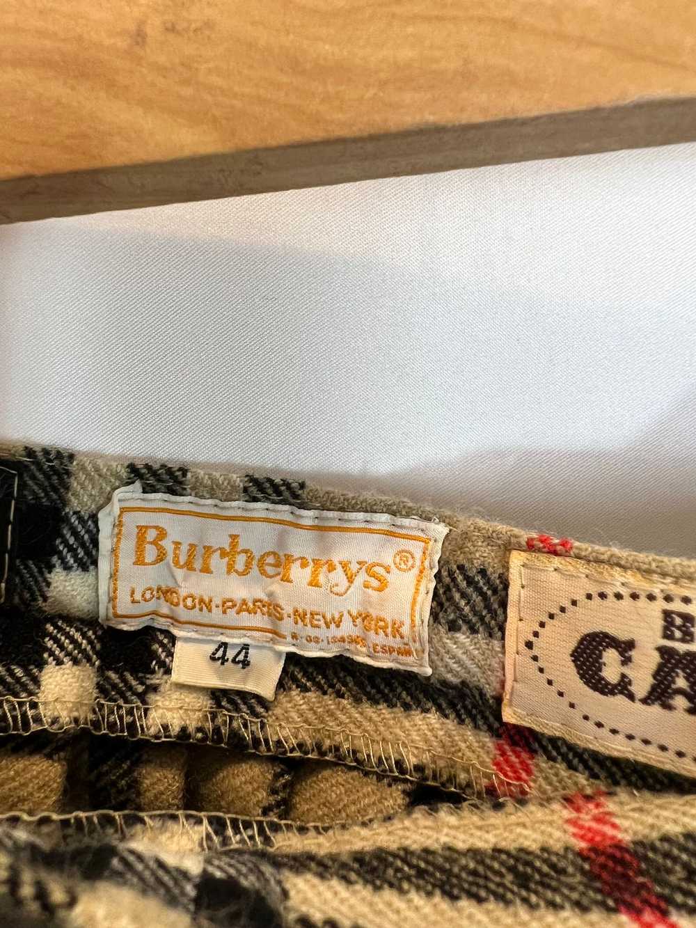 Burberry MVintage Burberry plaid midi skirt. M - image 5