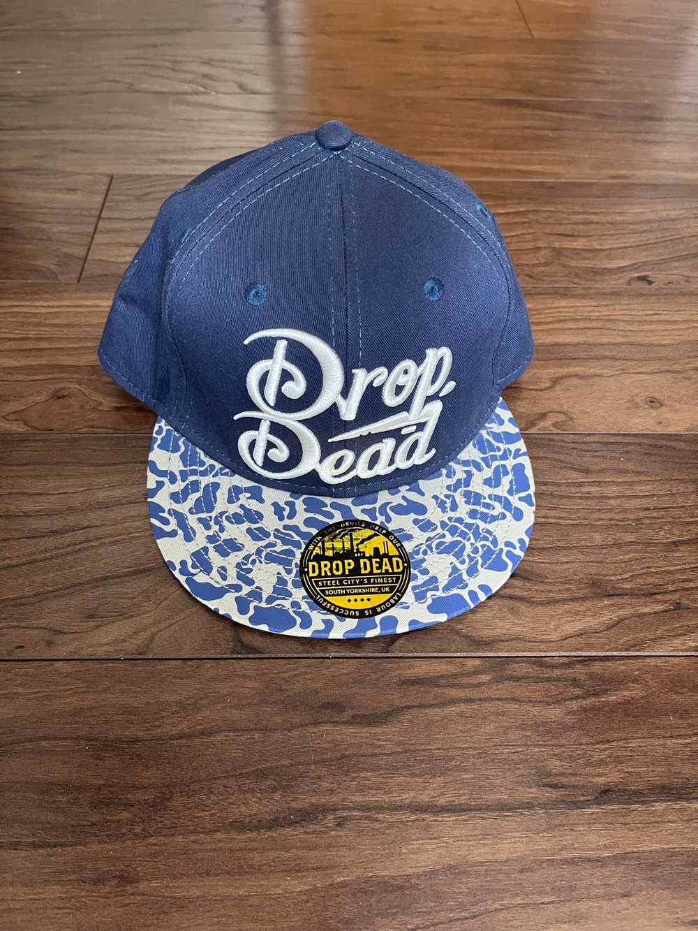 Drop Dead × Drop Dead Clothing Blue Camo Snapback - image 2