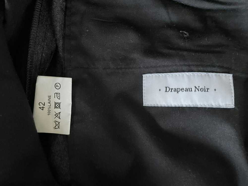 Drapeau Noir Wool Flannel Elegant Pants - image 2