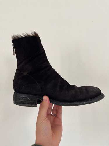 Guidi 986 Dark Brown Baby Calf Full Grain Back Zip Boots