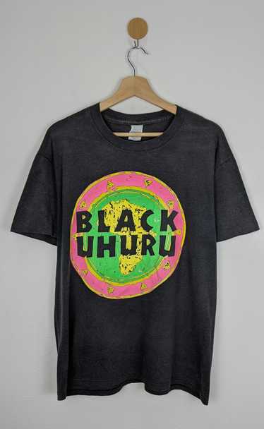 Rock T Shirt Vintage Black Uhuru Jamaican Reggae … - image 1