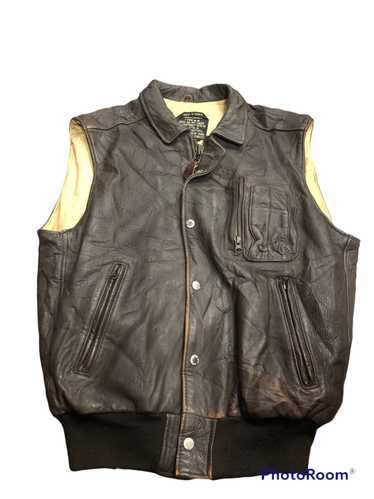 Avirex × Vintage Vintage avirex type b-9 vest leat