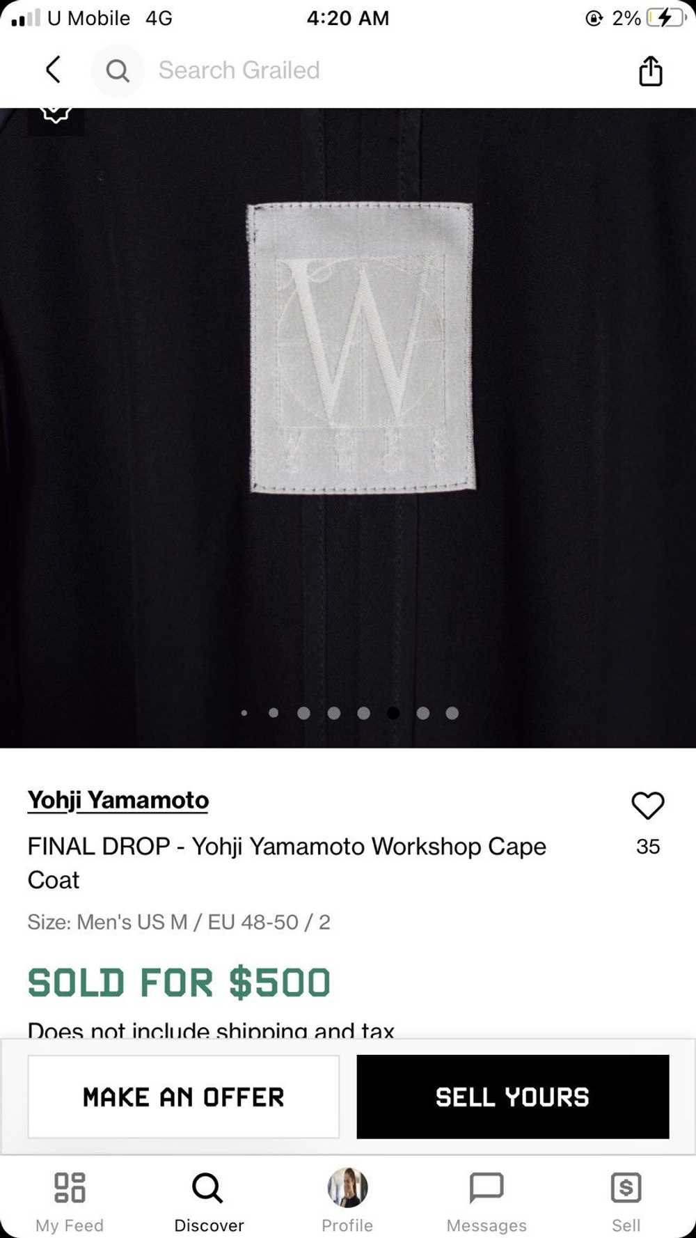 Y's × Yohji Yamamoto × Ys For Men / Yamamoto 🔥La… - image 3