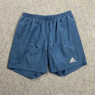 Adidas Adidas Shorts Men's Large Blue Running Per… - image 1