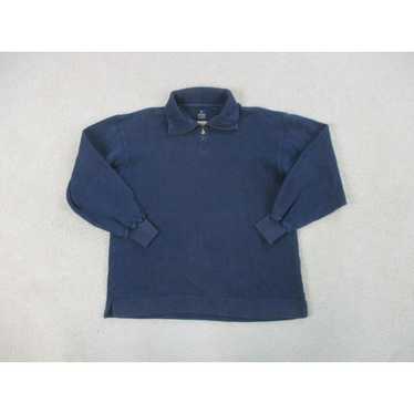 Callaway Mens Callaway Golf Blue 1/4 Zip Pullover