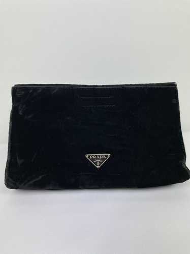 Prada Suede Tessuto Cosmetic Bag