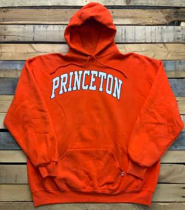 Streetwear × Vintage Vtg 90's Princeton Orange Pu… - image 1