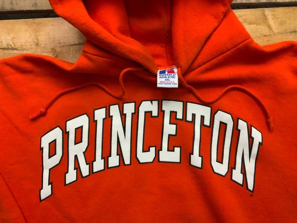 Streetwear × Vintage Vtg 90's Princeton Orange Pu… - image 7